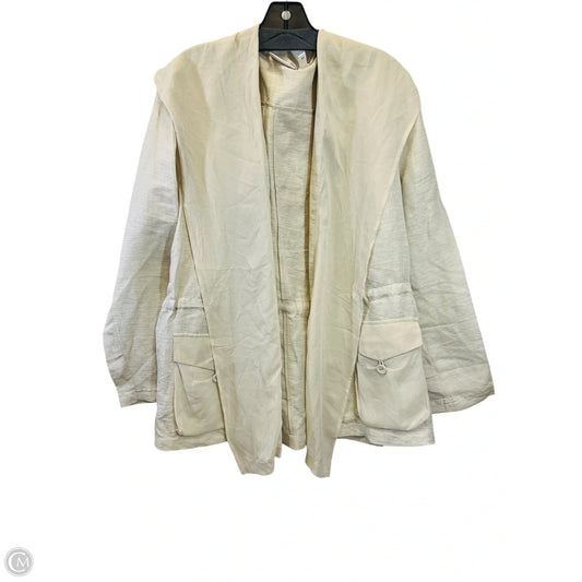 Jacket Other By Chicos In Tan, Size: L