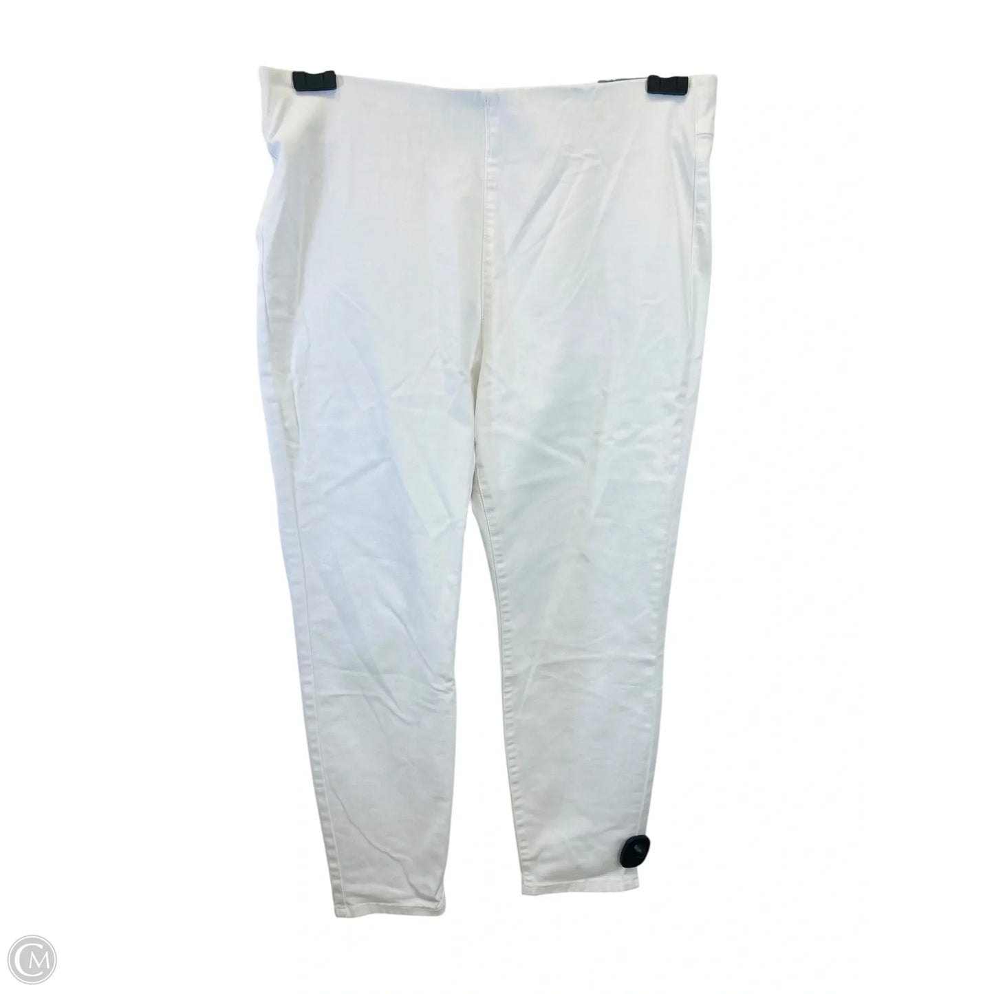 Pants Cropped By Soft Surroundings In White, Size: Xl