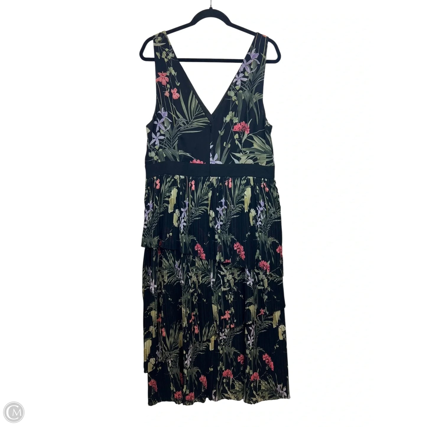 Dress Designer By Ted Baker In Floral Print, Size: L