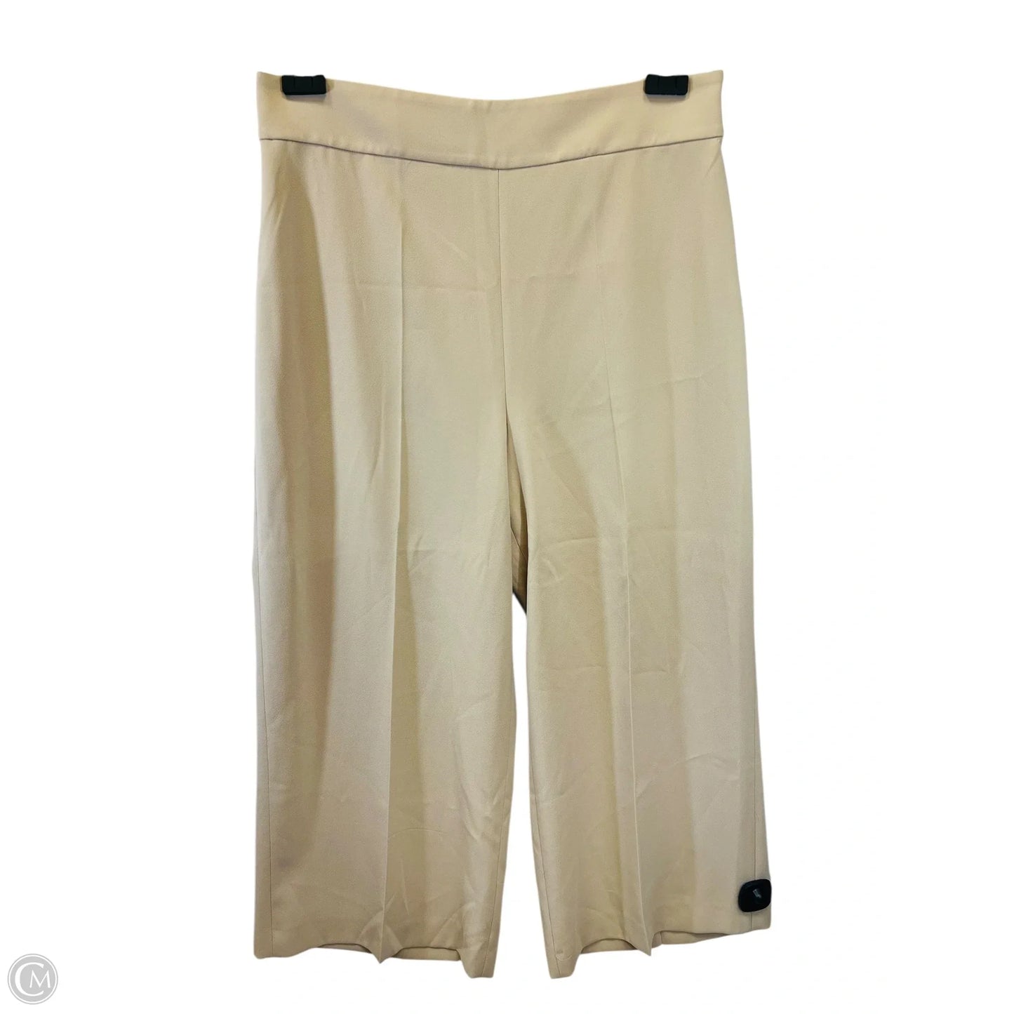 Pants Wide Leg By Zara In Tan, Size: Xxl