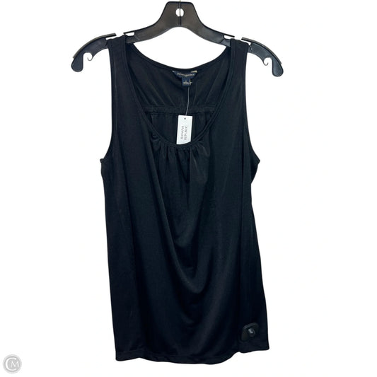 Top Sleeveless By Banana Republic In Black, Size: M