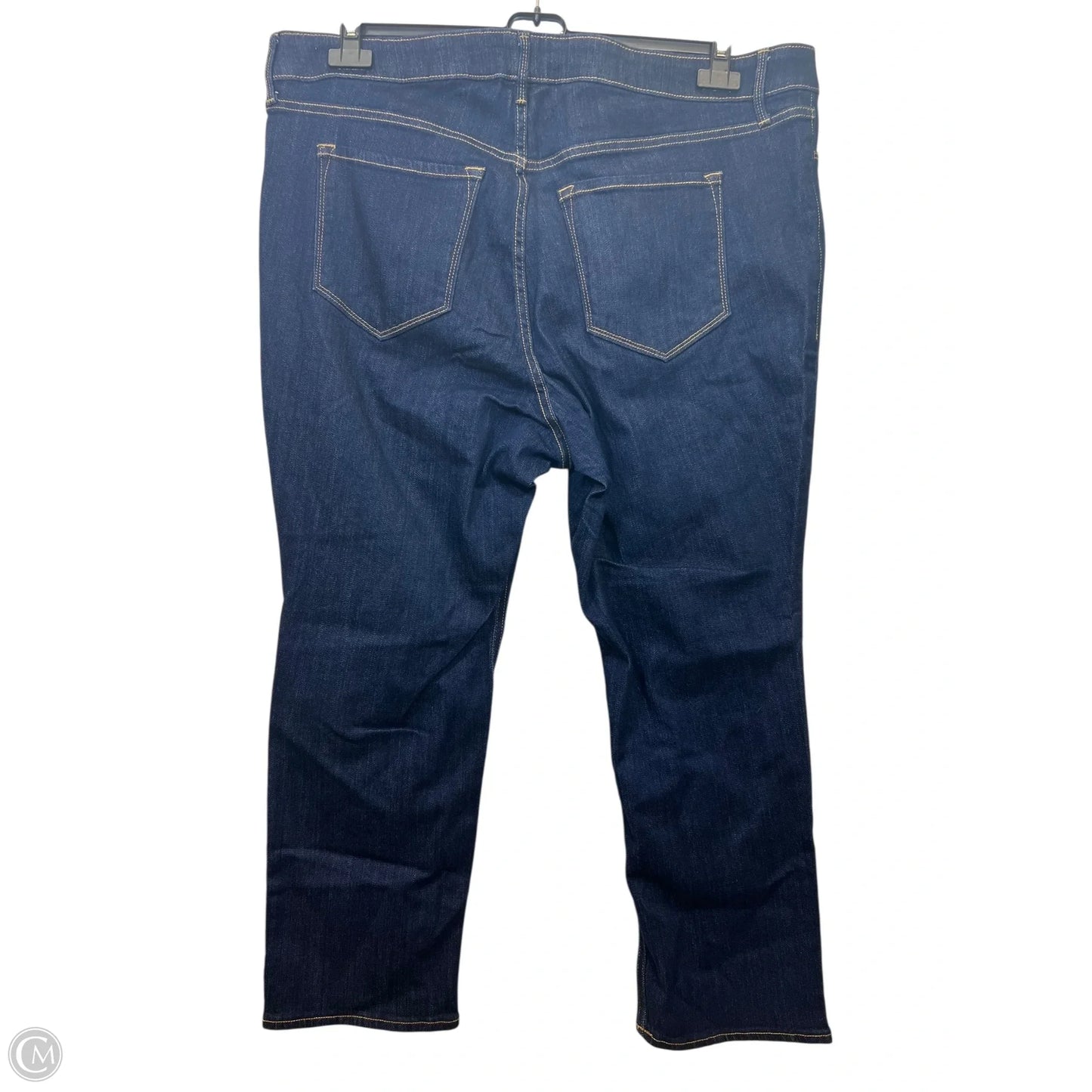 Jeans Straight By Old Navy In Blue Denim, Size: 22