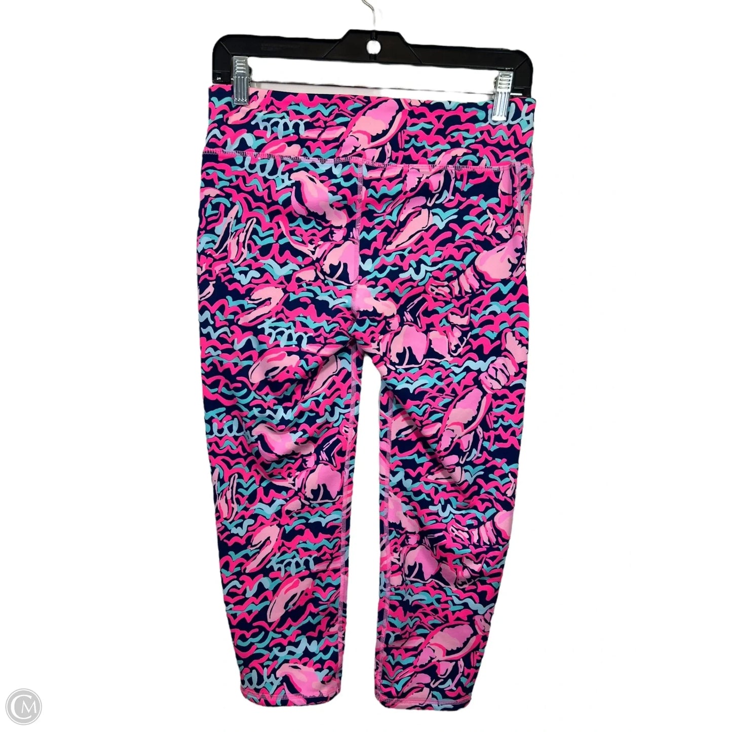 Athletic Capris By Lilly Pulitzer In Pink & Purple, Size: M