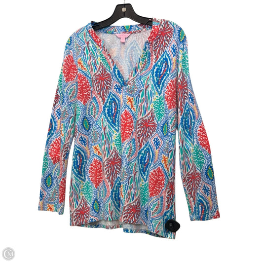 Top Long Sleeve By Lilly Pulitzer In Multi-colored, Size: M