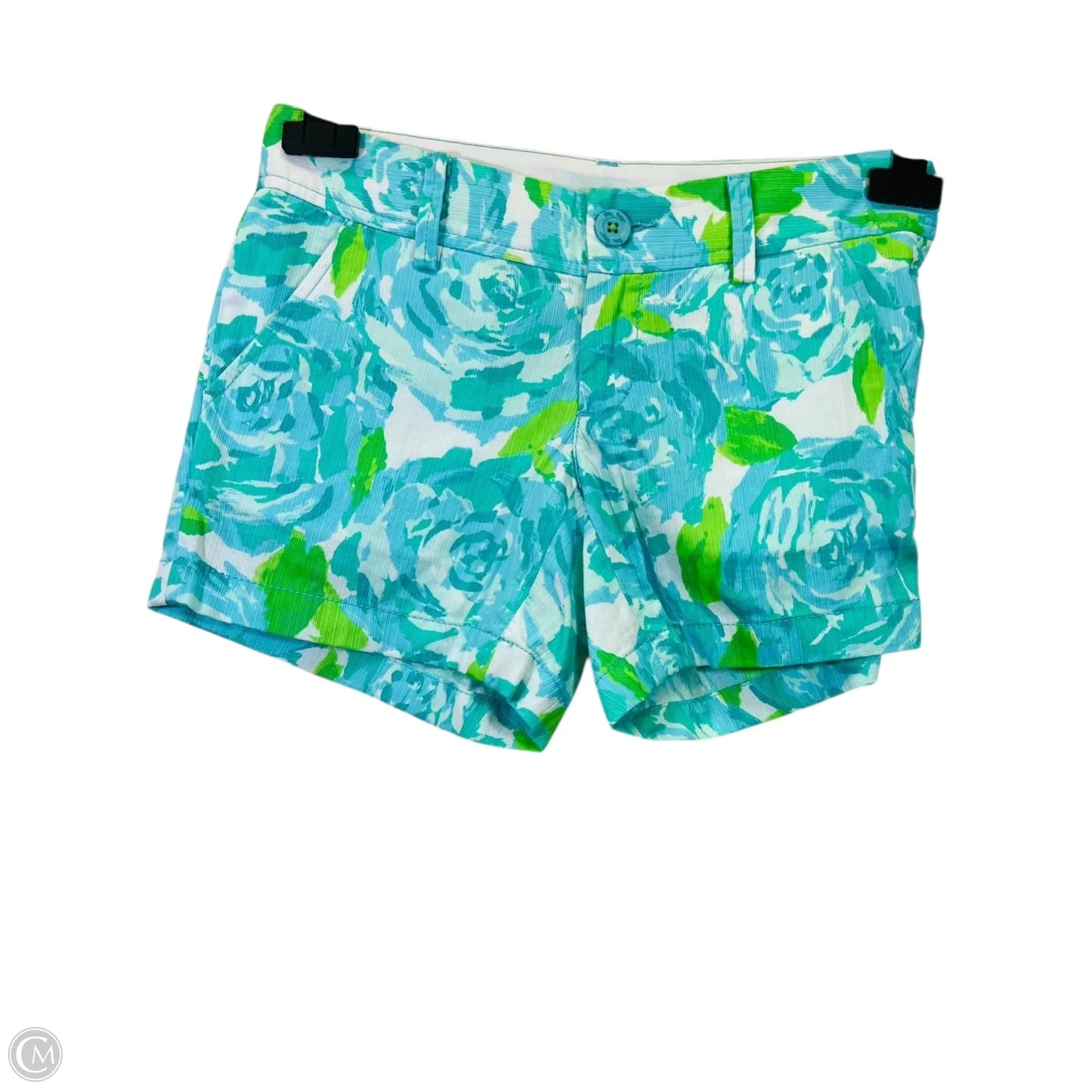 Shorts By Lilly Pulitzer In Blue & Green, Size: Xxs