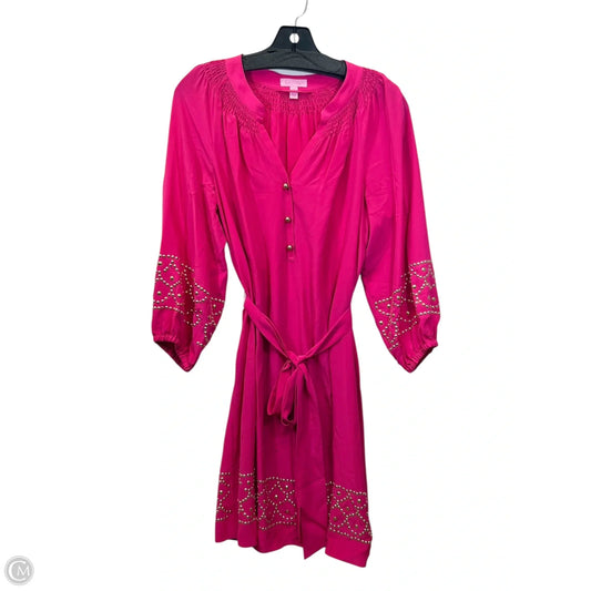 Dress Casual Midi By Lilly Pulitzer In Pink, Size: M
