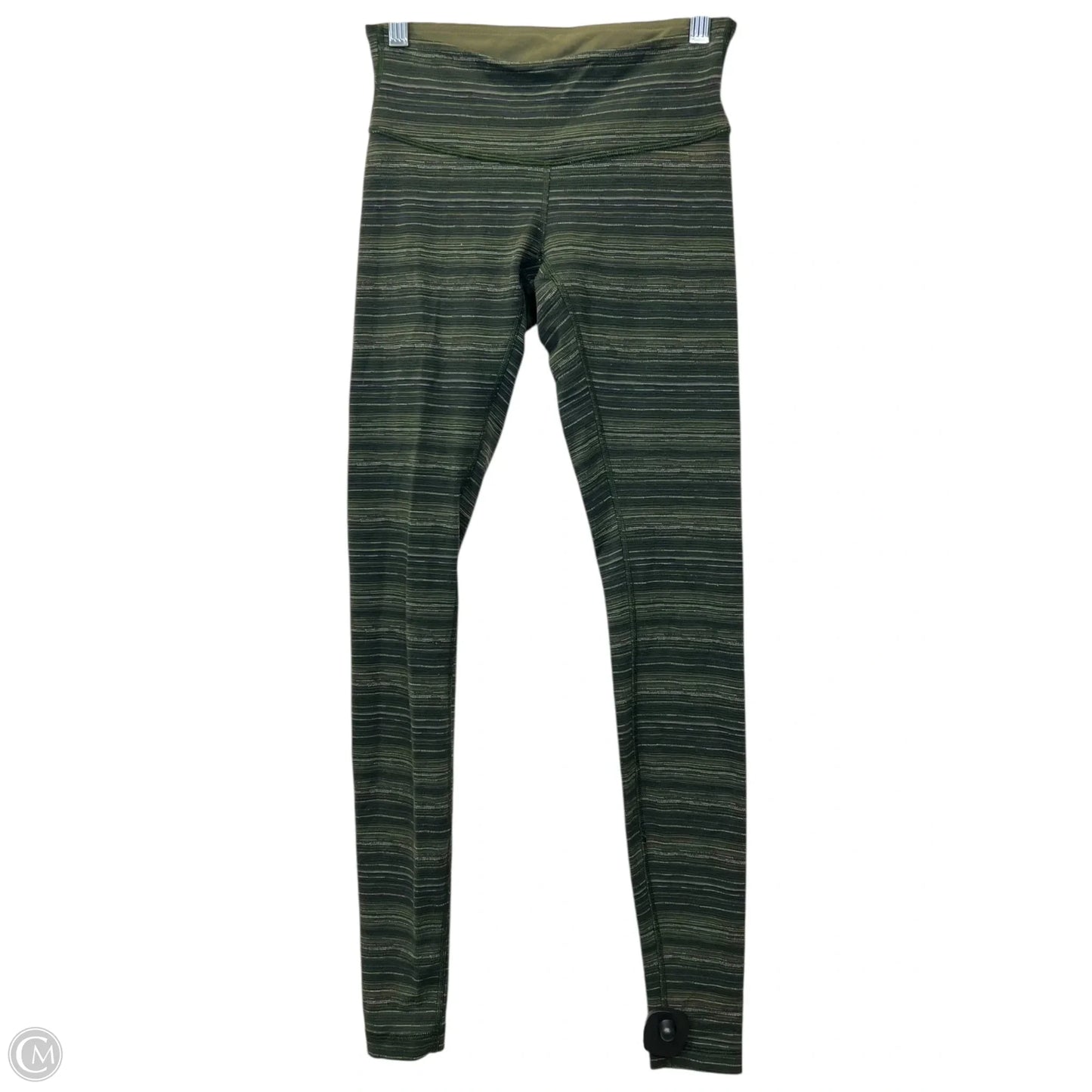 Athletic Leggings By Lululemon In Green, Size: 4