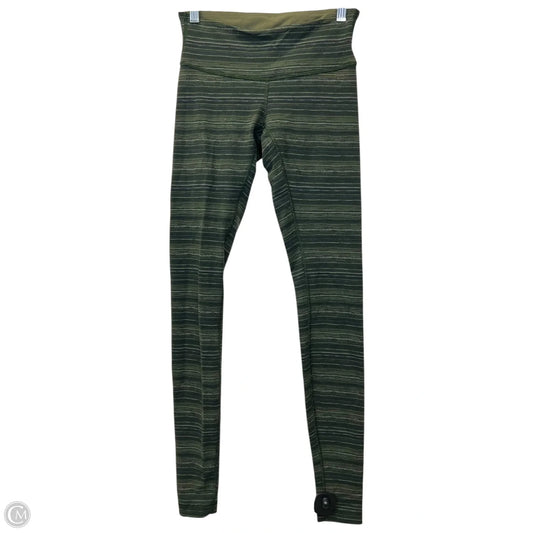 Athletic Leggings By Lululemon In Green, Size: 4