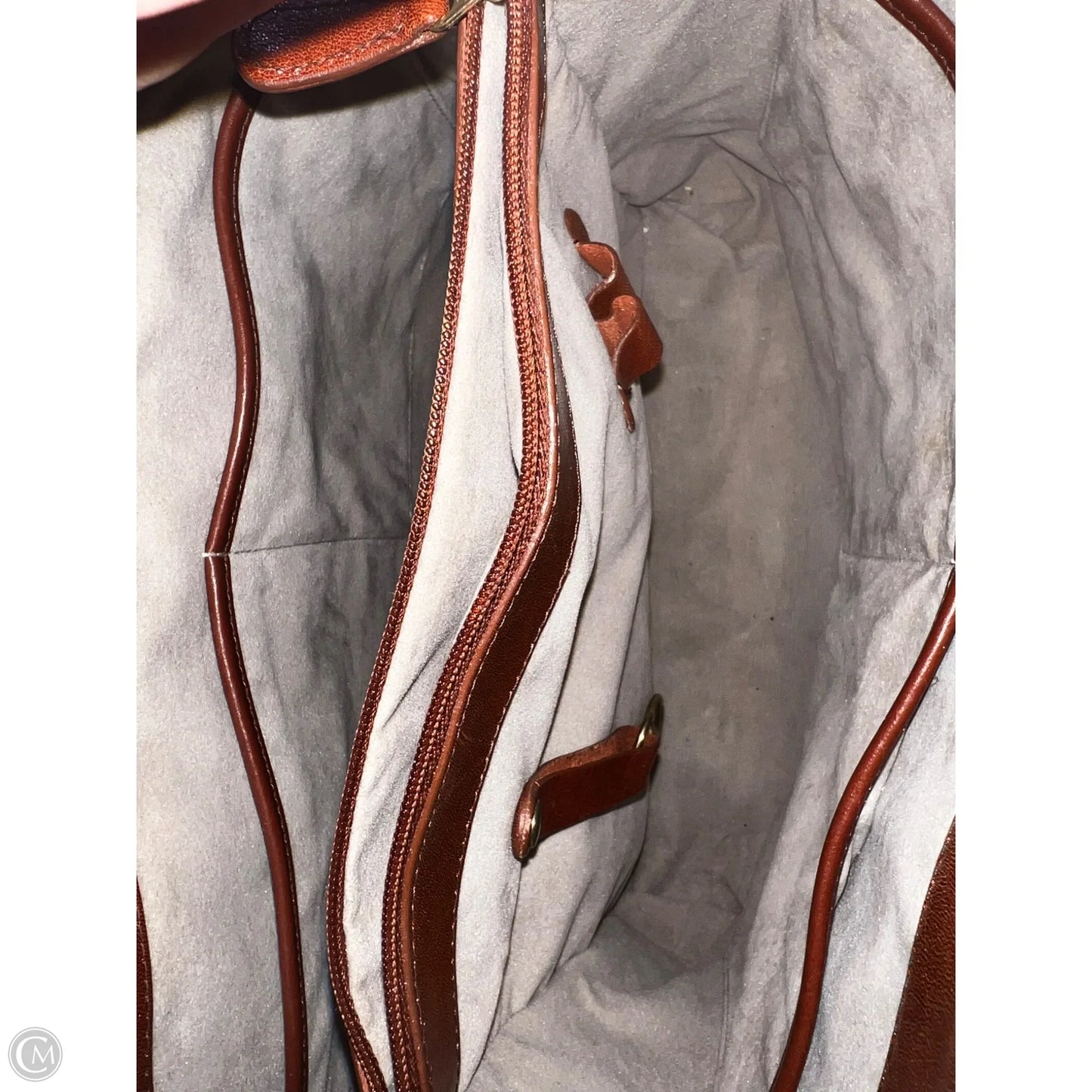 Handbag Designer By Brahmin, Size: Large