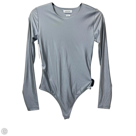 Bodysuit Designer By Babaton In Silver, Size: S