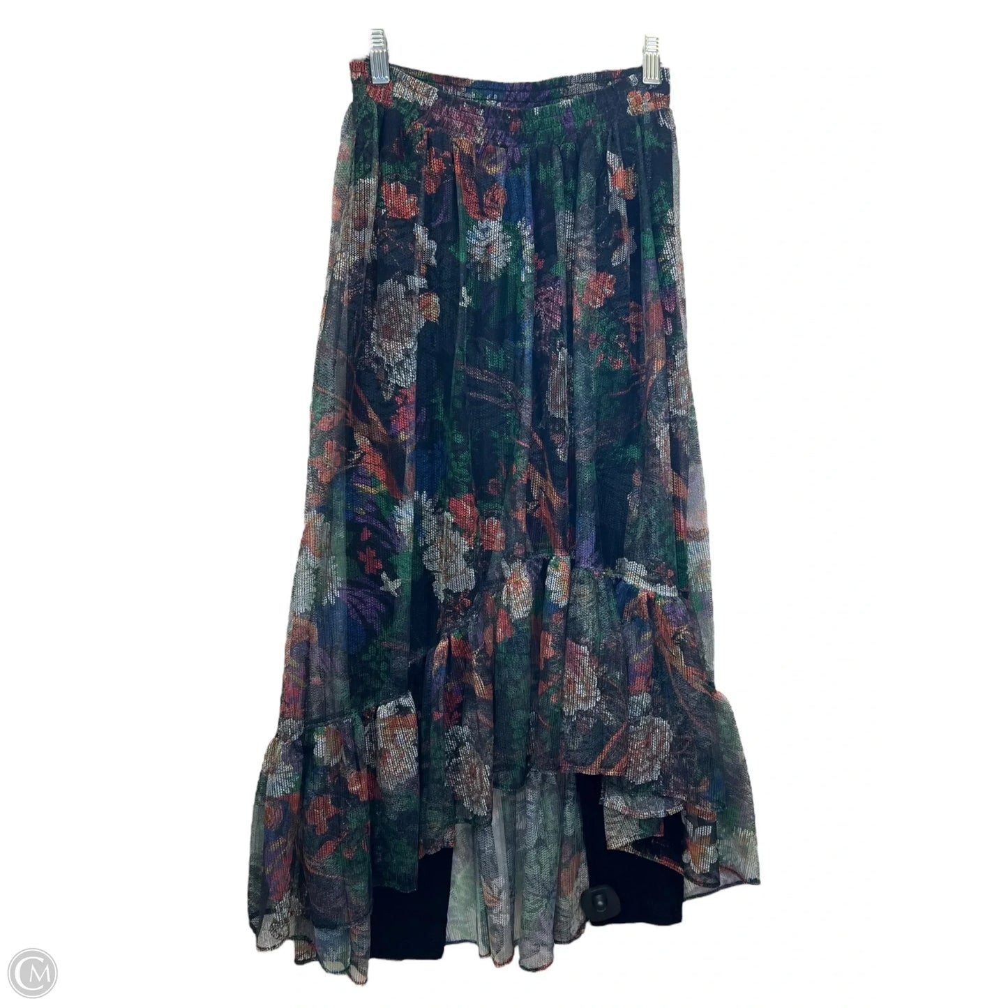 Skirt Designer By Maeve In Floral Print, Size: Xs