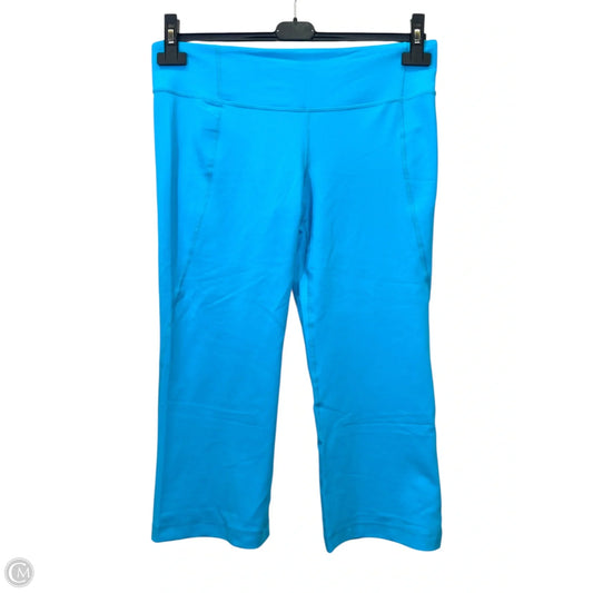 Athletic Leggings Capris By Lululemon In Blue, Size: 10