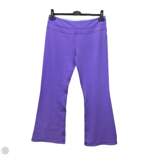 Athletic Pants By Lululemon In Purple, Size: 12