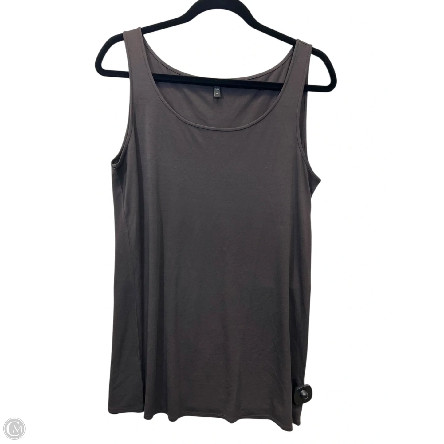 Tank Top Designer By Eileen Fisher In Brown, Size: M