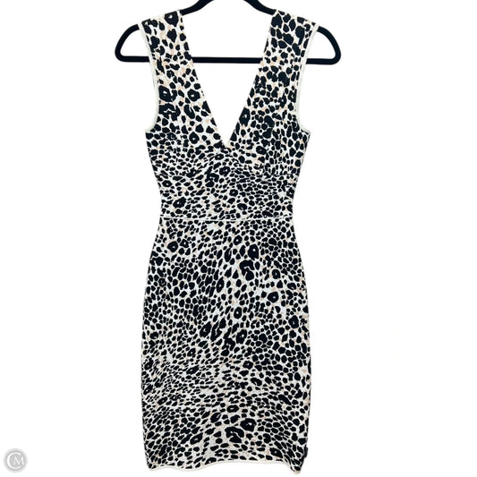 Dress Designer By Bcbgmaxazria In Animal Print, Size: Xs