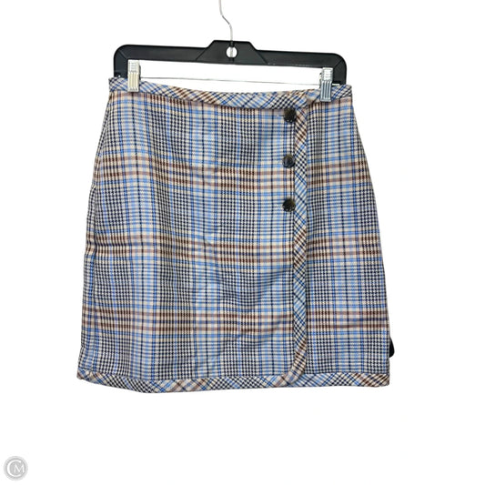 Skirt Mini & Short By Talbots In Plaid Pattern, Size: Sp