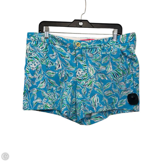 Shorts By Lilly Pulitzer In Blue & Green, Size: 8