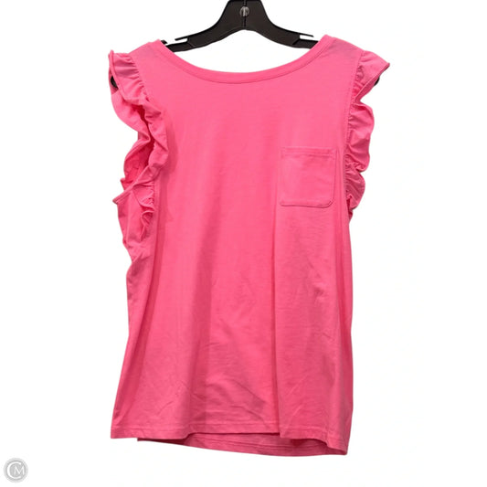 Top Sleeveless By Lilly Pulitzer In Pink, Size: M