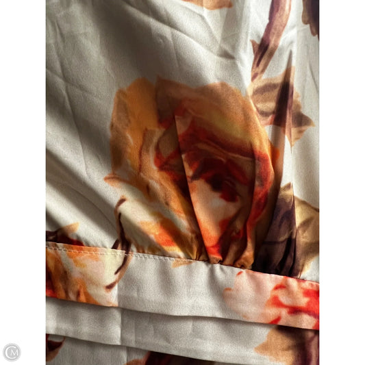 Dress Casual Short By Clothes Mentor In Tan & Yellow, Size: M