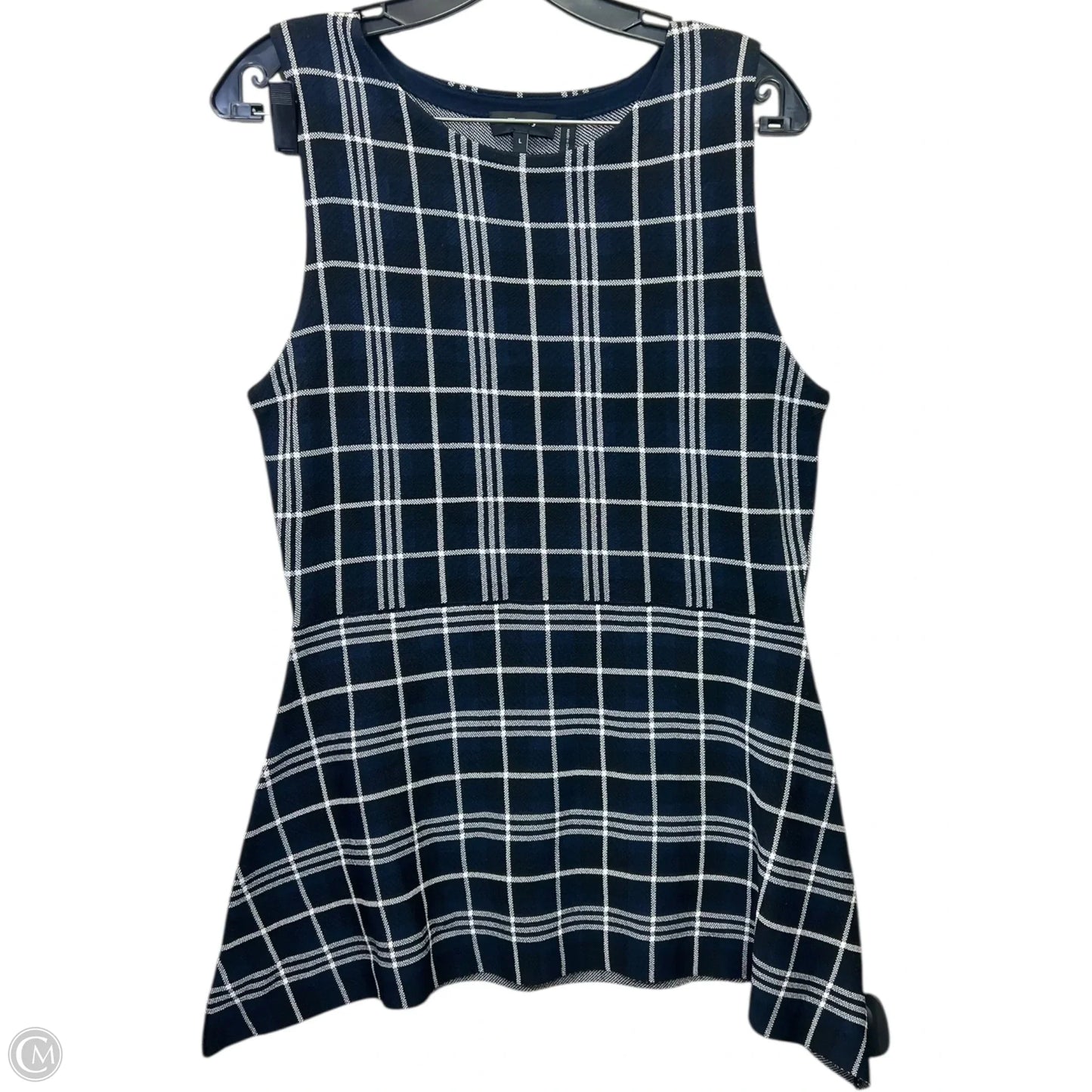 Skirt Set 2pc By Theory In Blue & White, Size: L