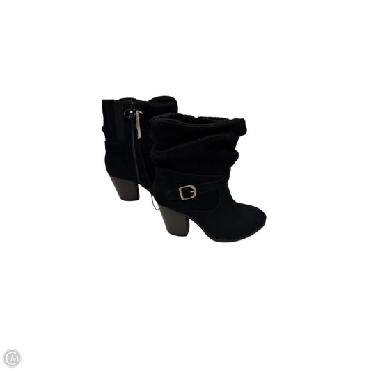 Boots Mid-calf Heels By Torrid In Black, Size: 7