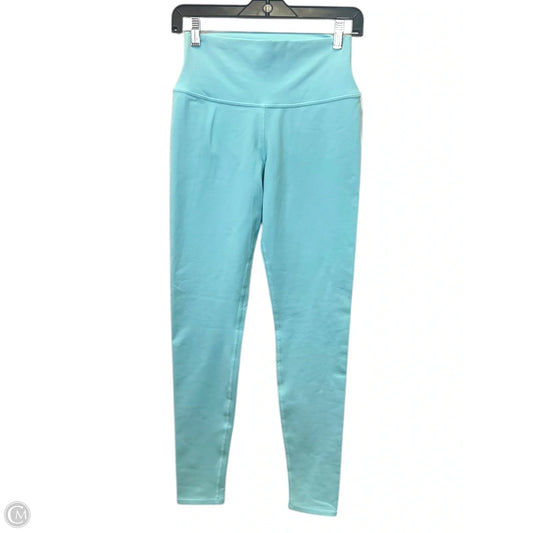 Athletic Leggings By Alo In Blue, Size: M