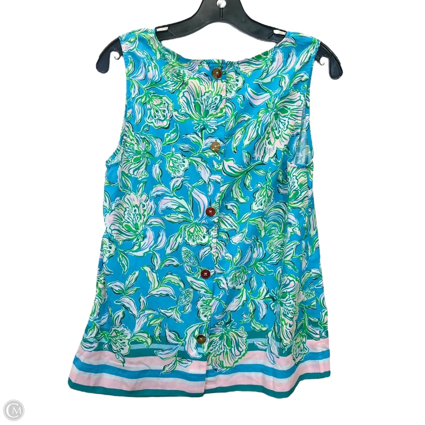 Top Sleeveless By Lilly Pulitzer In Multi-colored, Size: M