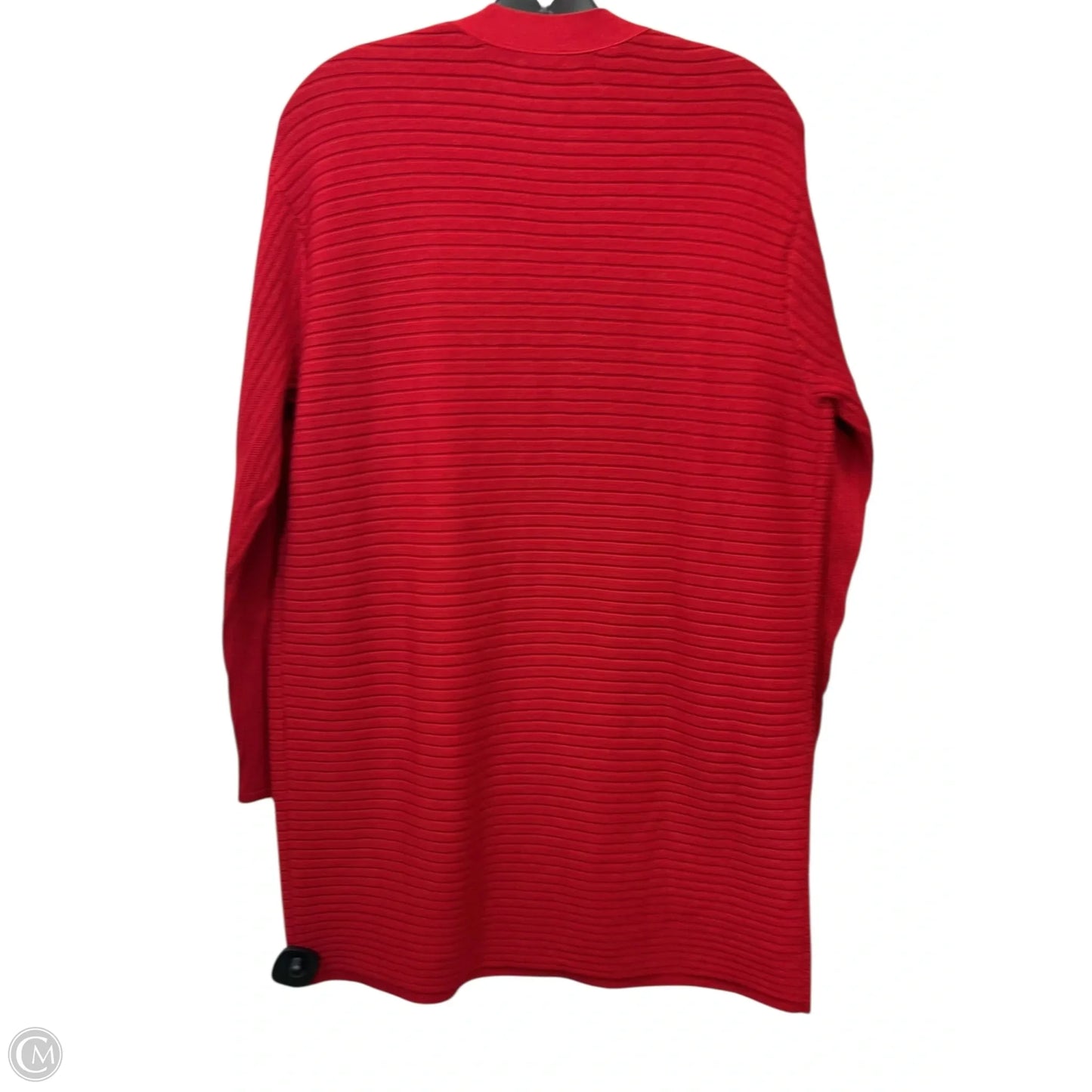 Sweater Cardigan By J. Jill In Red, Size: S