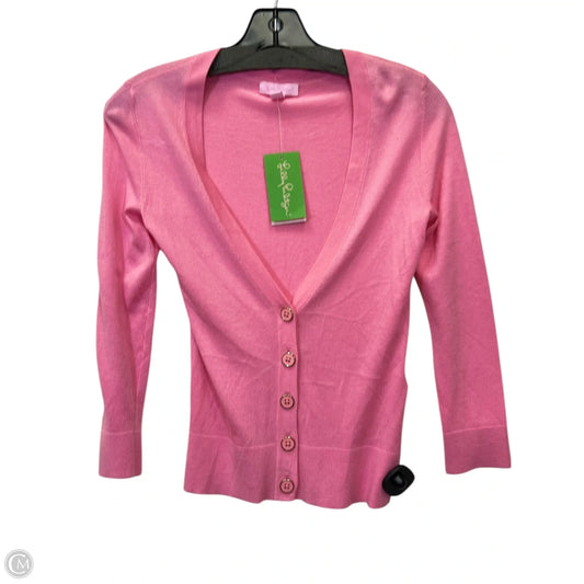 Sweater Cardigan By Lilly Pulitzer In Pink, Size: Xs