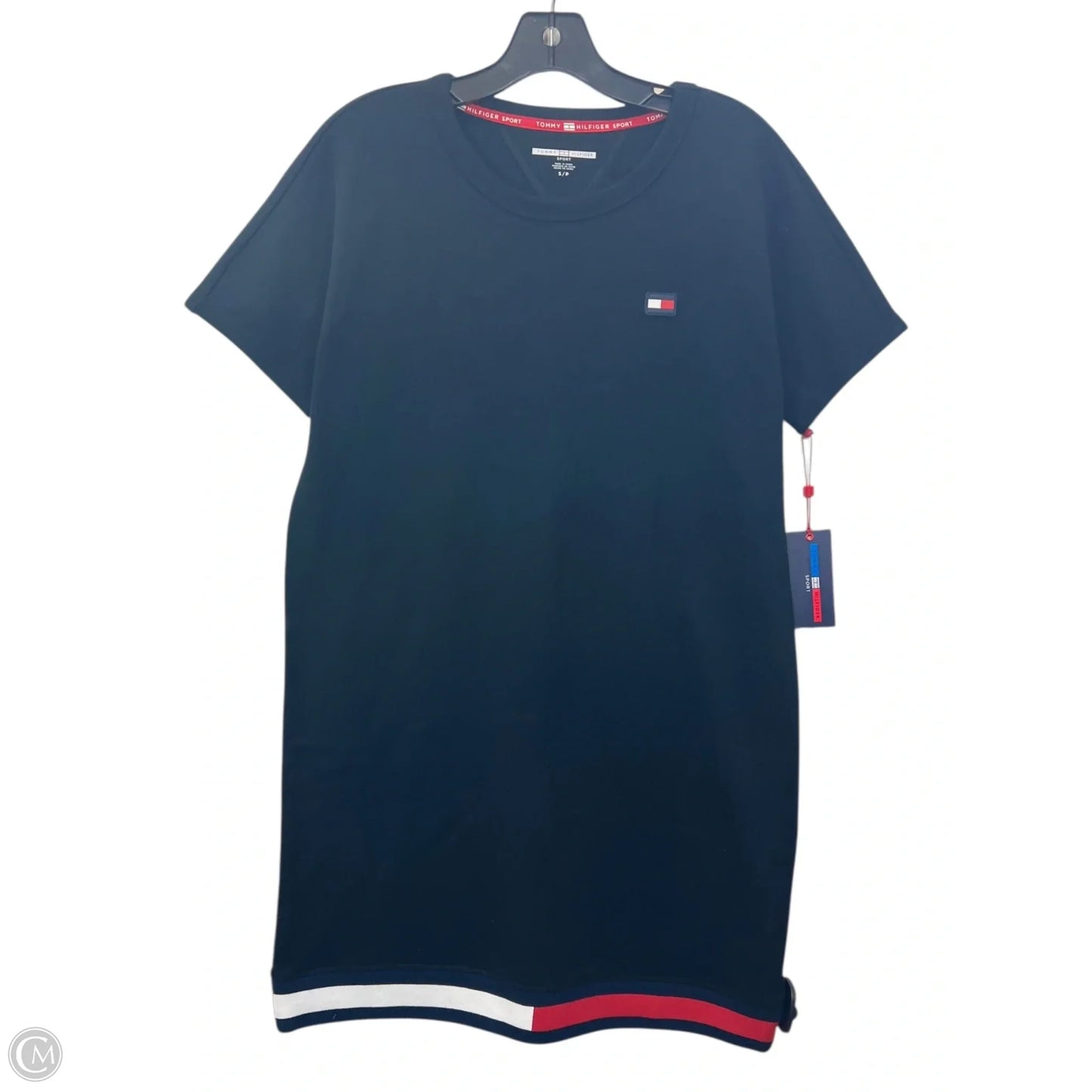 Dress Casual Midi By Tommy Hilfiger In Navy, Size: S