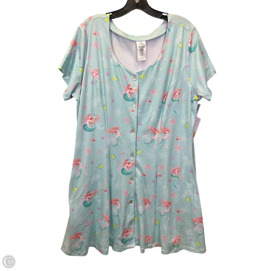 Nightgown By Disney Store In Blue, Size: Xl