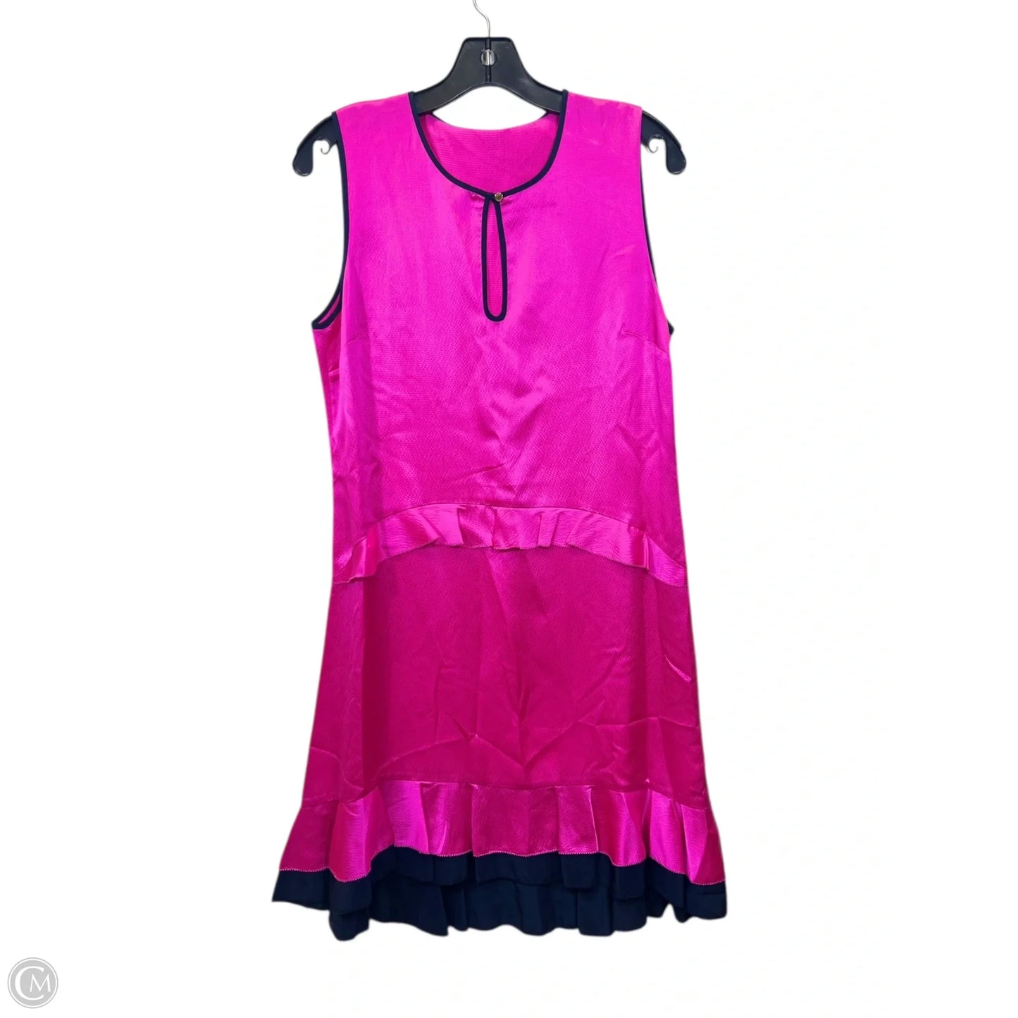 Dress Casual Midi By Juicy Couture In Blue & Pink, Size: M