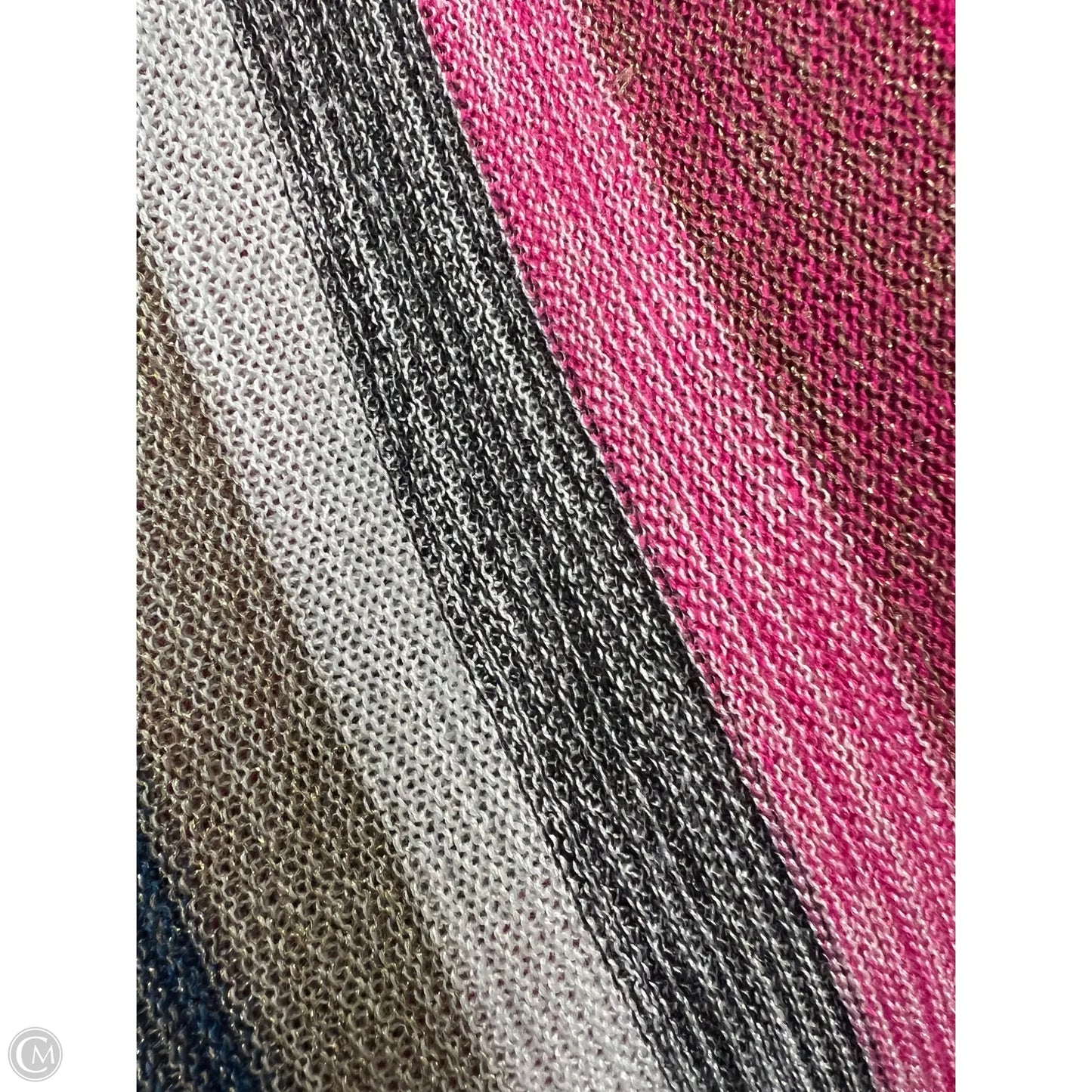 Dress Designer By Ted Baker In Black & Pink, Size: L