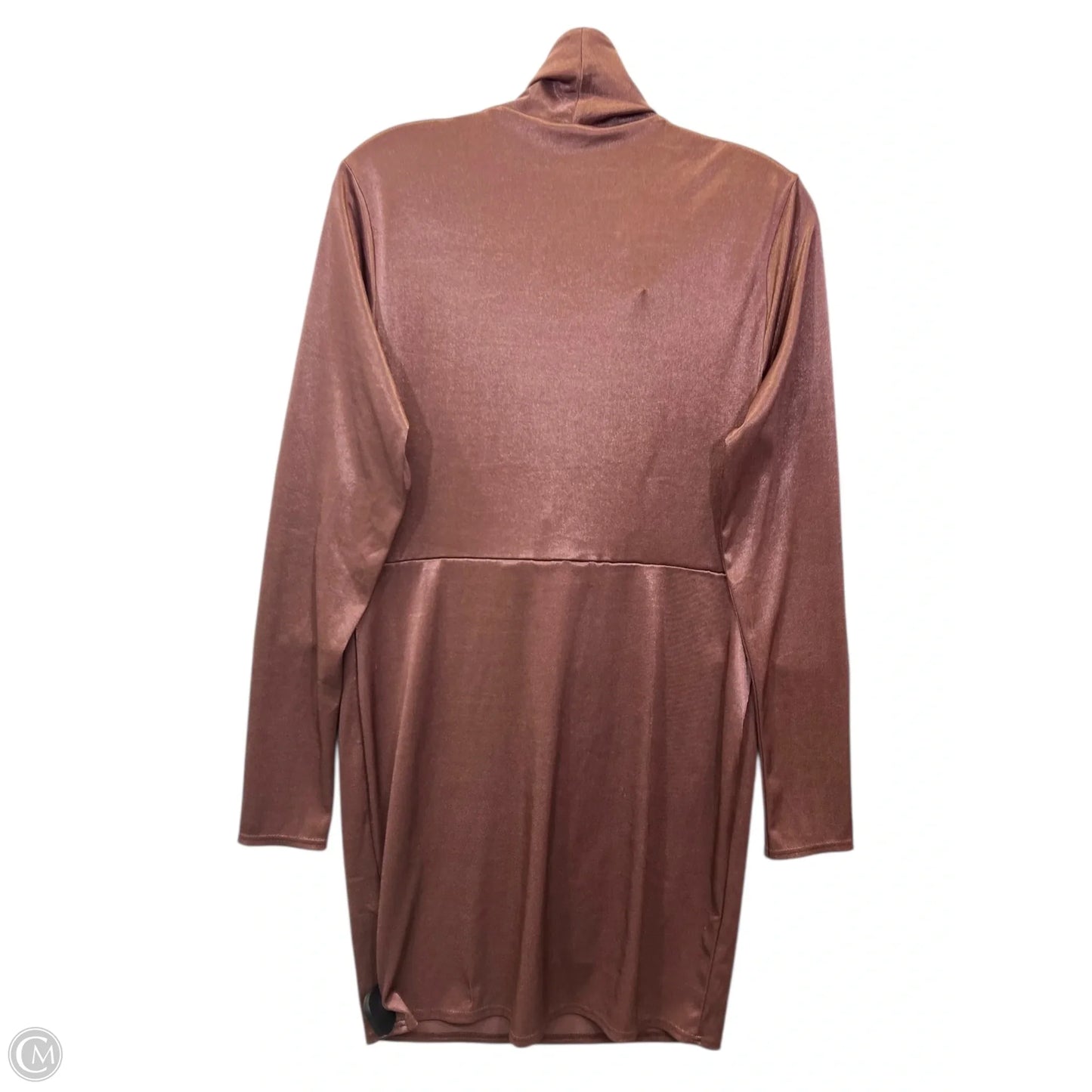 Dress Casual Midi By Asos In Brown, Size: L