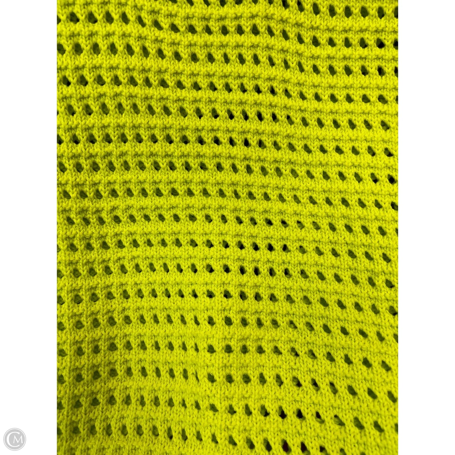 Sweater -Vest Designer By Varley In Lime Green, Size: M