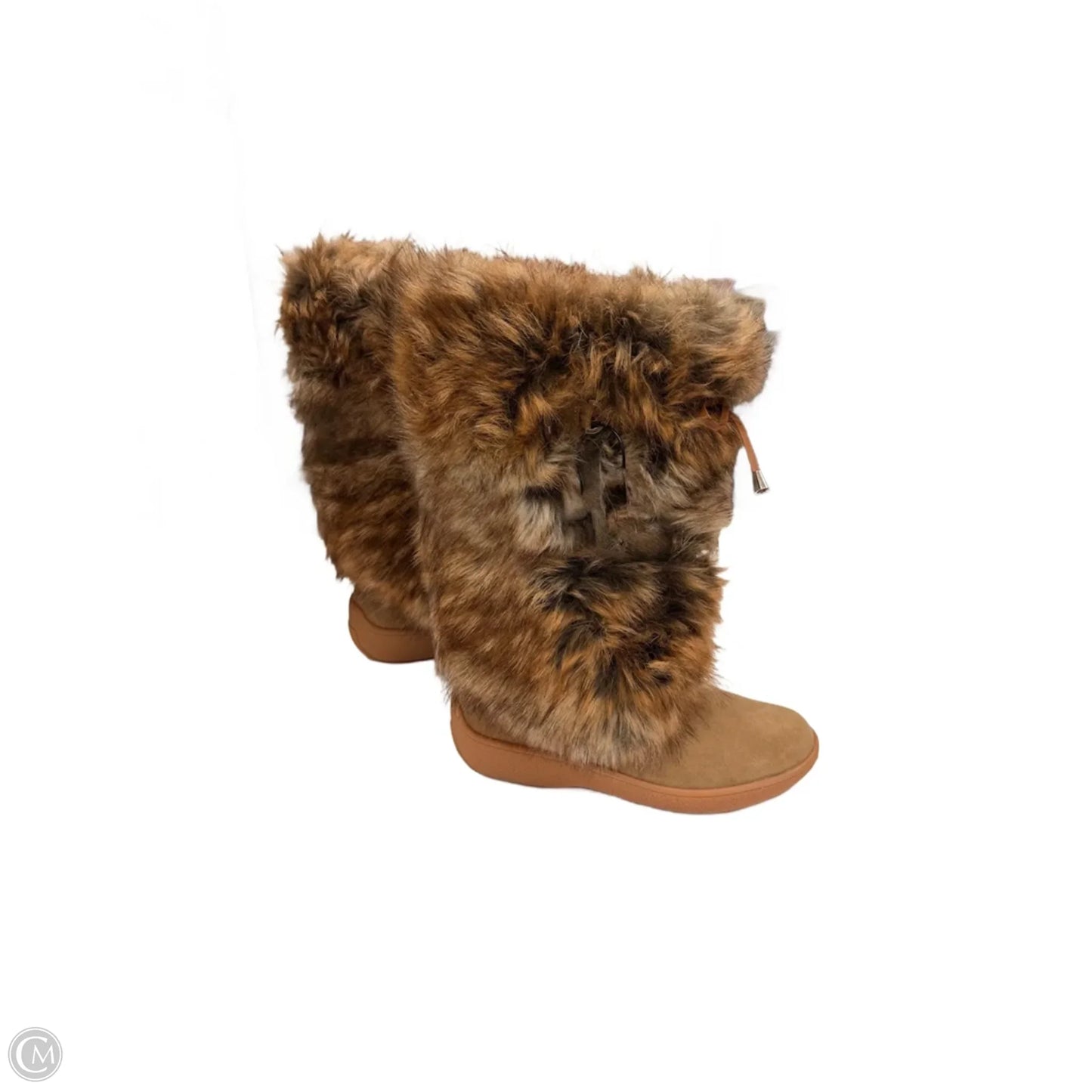 Boots Designer By Oscar Sport In Tan, Size: 9