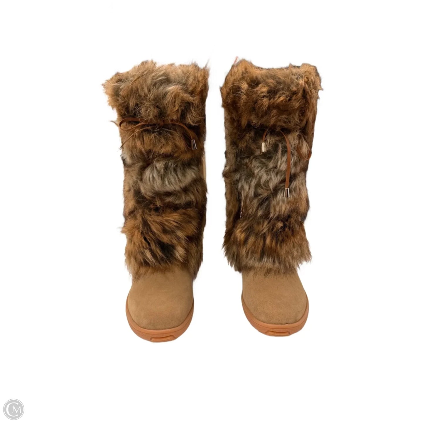 Boots Designer By Oscar Sport In Tan, Size: 9