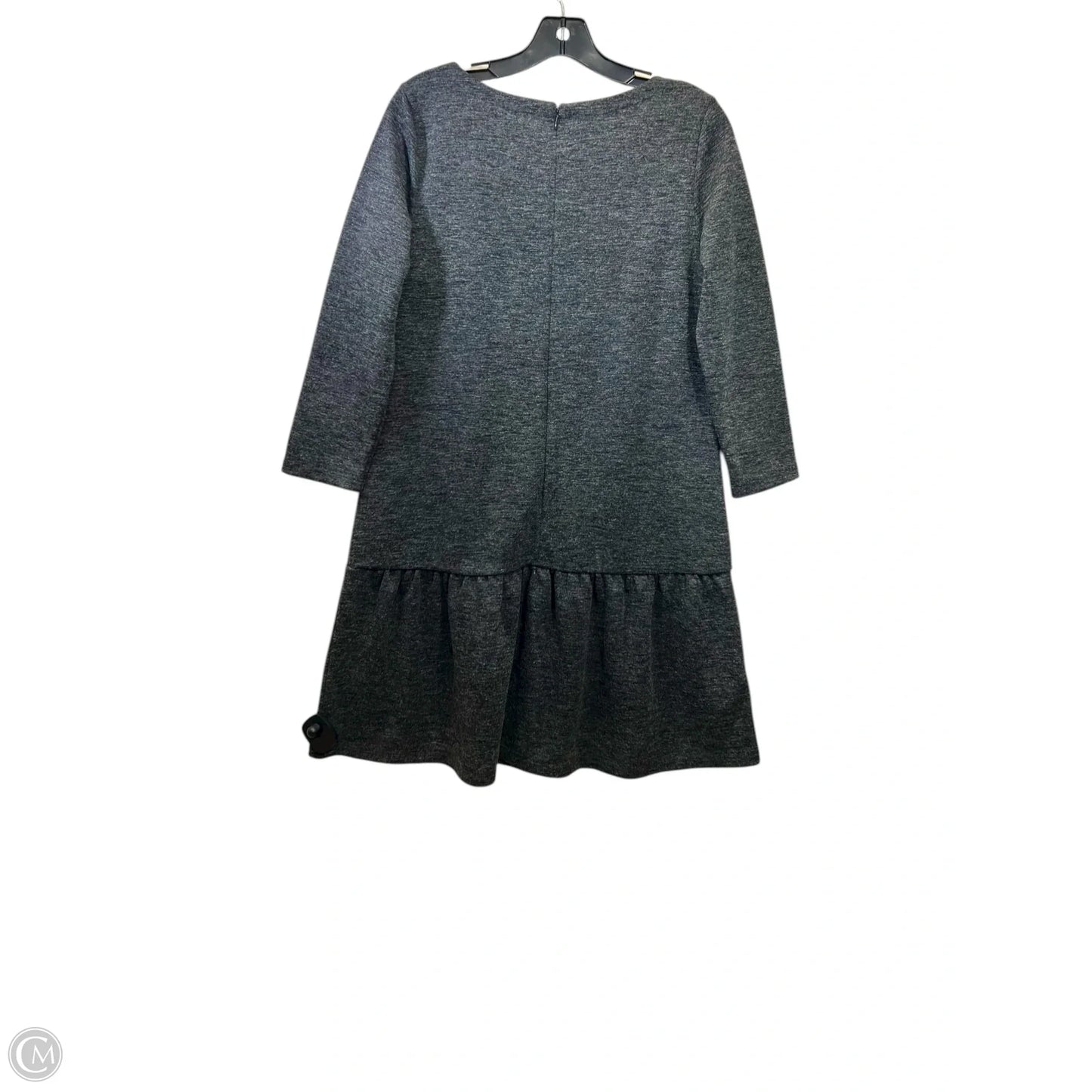 Dress Casual Midi By Loft In Grey, Size: S