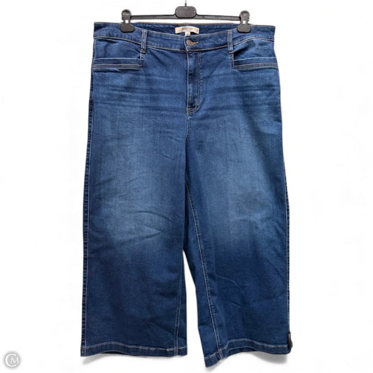 Jeans Wide Leg By Torrid In Blue Denim, Size: 18