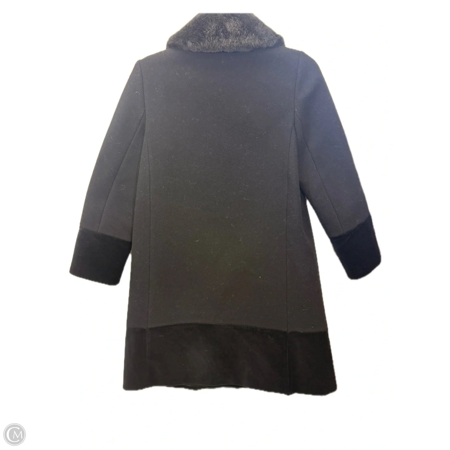 Coat Designer By Kate Spade In Black, Size: S