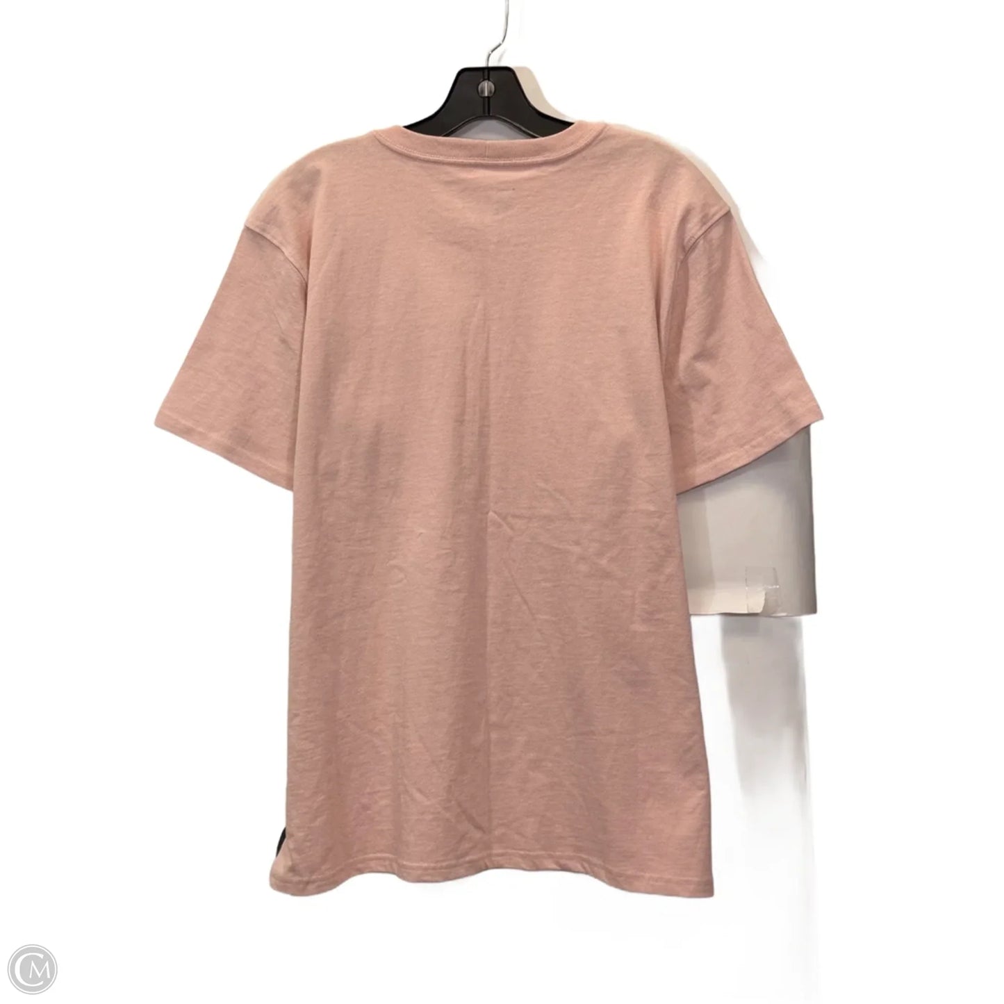 Top Short Sleeve By Carhartt In Peach, Size: L