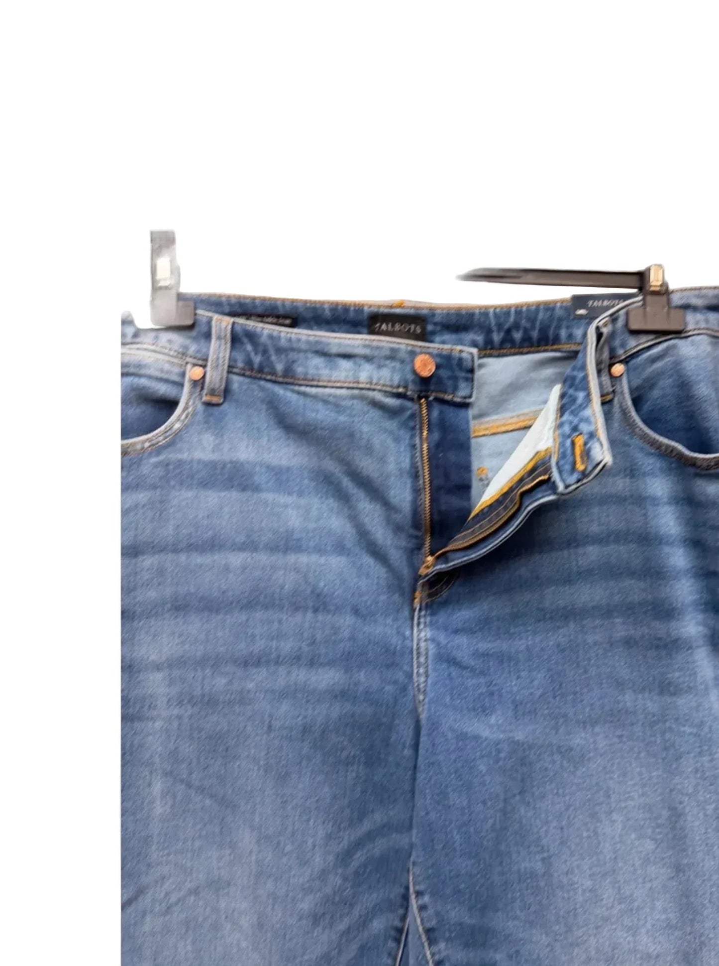 Jeans Skinny By Talbots In Blue Denim, Size: 24