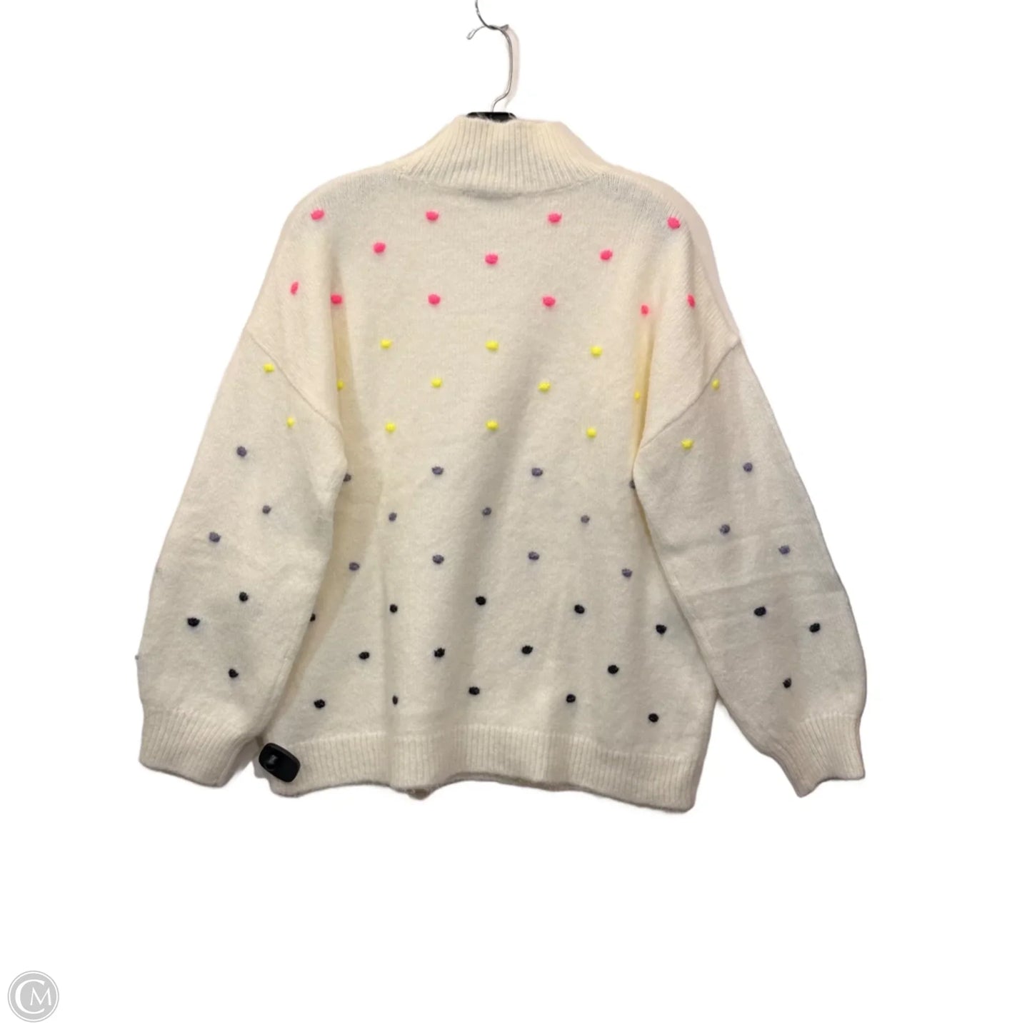 Sweater By Loft In Cream, Size: Xl