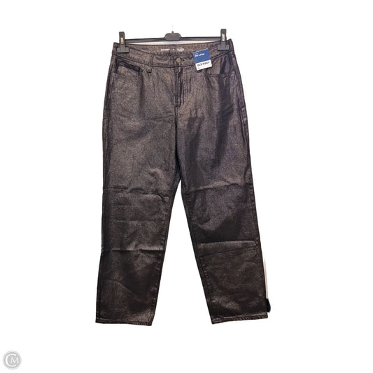 Jeans Straight By Old Navy In Black, Size: 12