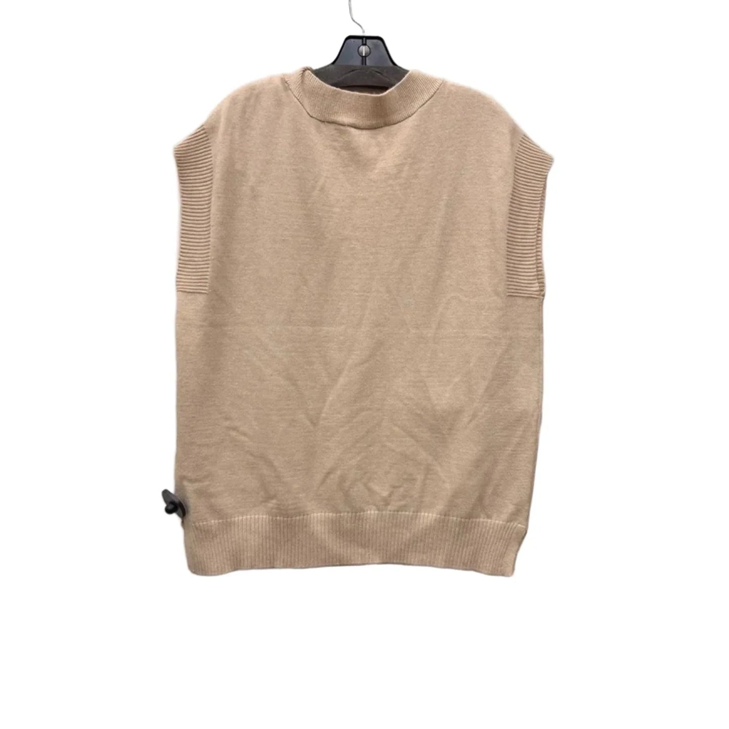 Vest Sweater By Cyrus In Beige, Size: M