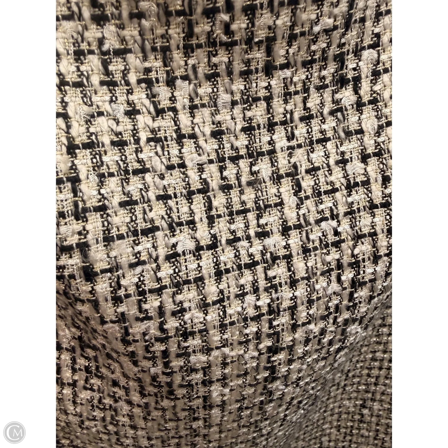 Skirt Midi By Calvin Klein In Black & White, Size: Xs