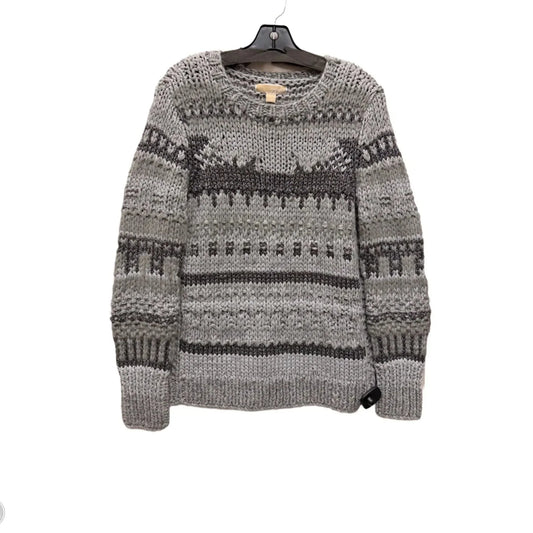 Sweater By Michael By Michael Kors In Silver, Size: S