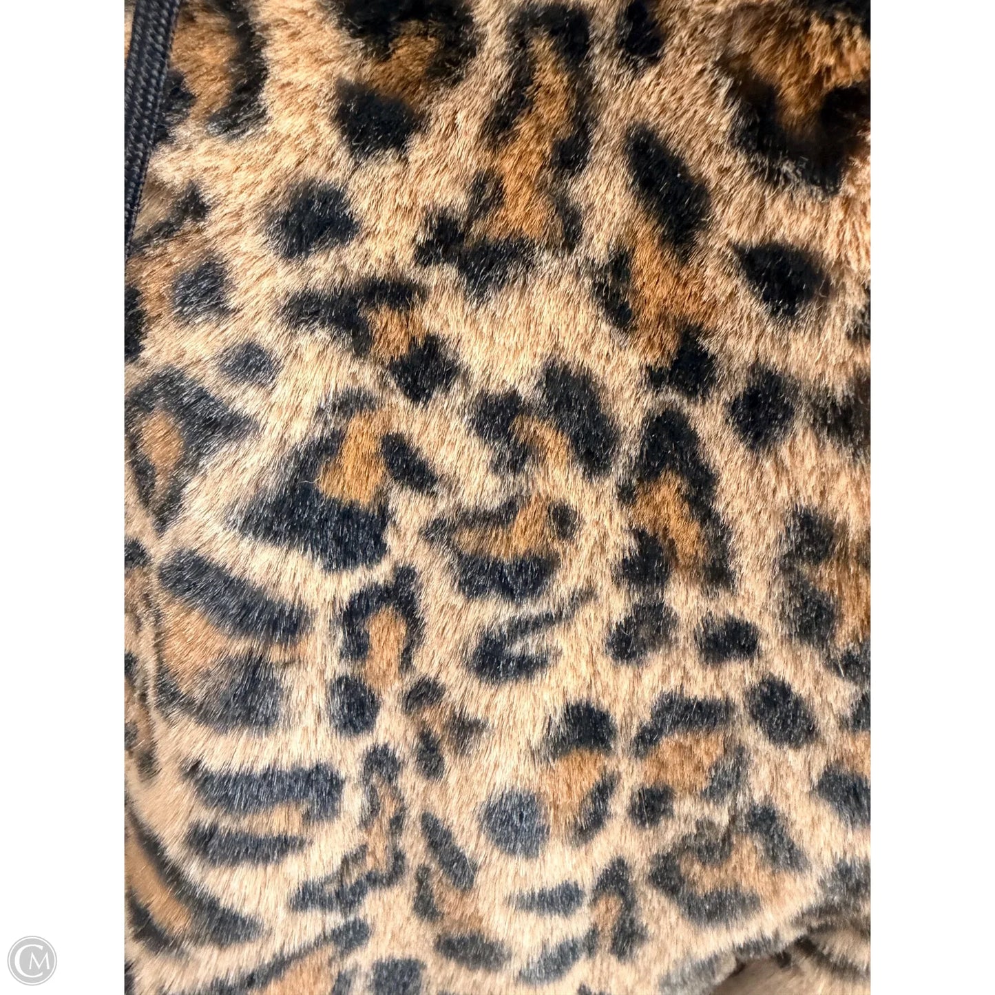 Jacket Faux Fur & Sherpa By Rachel Zoe In Animal Print, Size: M