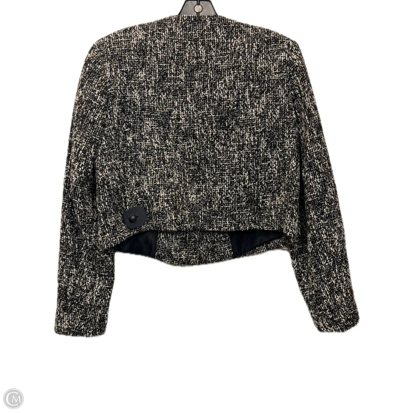 Blazer By Zara In Black & Gold, Size: S