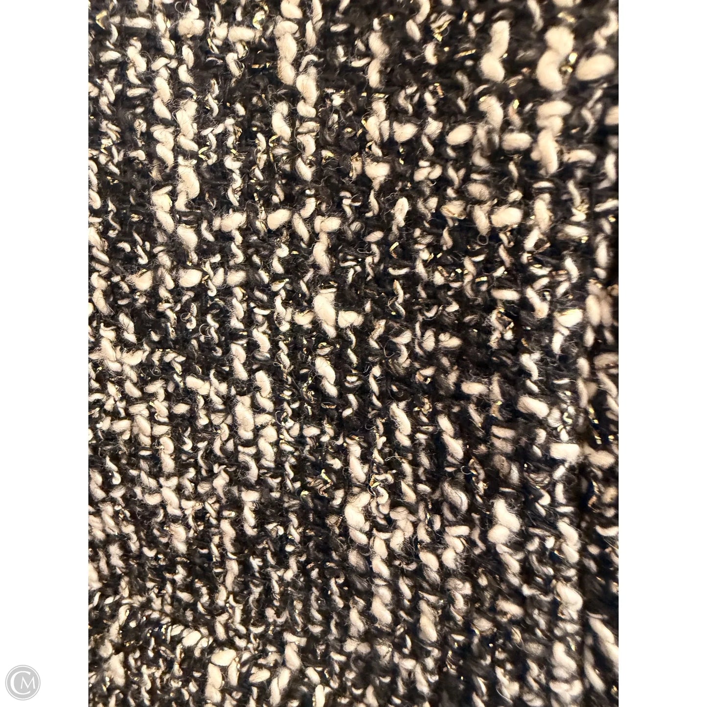 Blazer By Zara In Black & Gold, Size: S